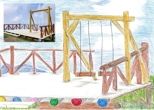 天空のブランコ（雲辺寺）　